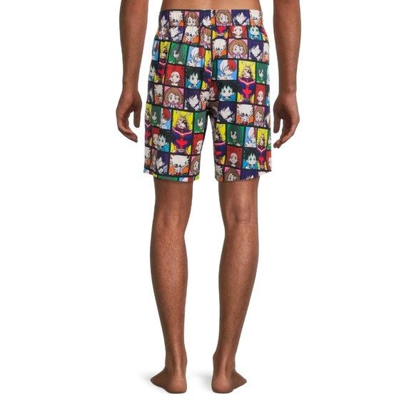 My Hero Acadenia Men's Swim Boardshorts - Picture 2 of 10